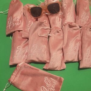 Bachelorette Bridal pink sunglasses